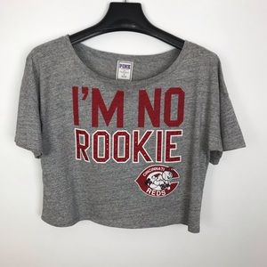 Victoria Secret Pink Cincinnati Reds crop top
